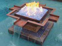 Bacs à feu et à eau pour piscine, Fontaines d'eau pour piscine, Foyers pour piscine