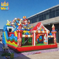 Parc d'attractions gonflable pour enfants et adultes, certifié CE, OEM disponible, directement de l'usine pour les événements, avec souffleur, résistant aux UV, à vendre
