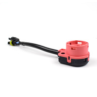 D2-Rohrkabel mit Wasserdichtem AMP-Steckverbinder Neuer Zustand HID D2 D4 Glühbirnen-Adapter für Auto-Lichtzubehör
