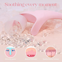 Masseur facial de rouleau de glace de rouleau de jade de beauté de vente chaude pour le levage pour le visage et les yeux