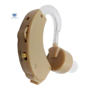 Alat bantu dengar Mini portabel, penguat Suara cocok untuk pendengaran tuli, alat bantu dengar
