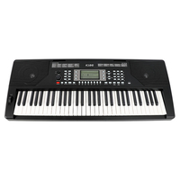 K186 New Quality Aierke 61 Key Multifunctional Lcd Teaching Electronic Organ Keyboard Musical Instruments