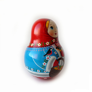 Poupée de gobelet russe pour filles, décoration personnalisée, en résine, poupées russes matryoshka, jouet cadeau artisanal, vente en gros - Product Image 6