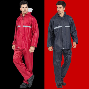 Impermeable Oxford de PVC para Motocicleta, Chaqueta Impermeable para Adultos, Equipo de Lluvia - Product Image 5