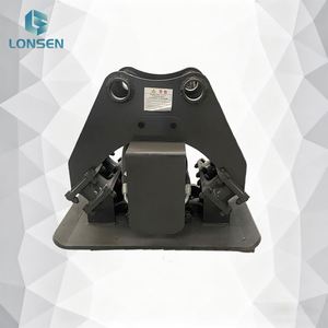 เครื่องบดอัดแผ่นไฮดรอลิกแบบมัลติ-ทัศนคติ LS04 รุ่นปรับปรุง สำหรับการสกัดเสาเข็ม การบด และการบดอัดดินในร่อง - Product Image 1