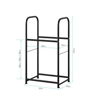 Supermarket automobile tire display rack haihui H060 tire rack metal rack for tires storage