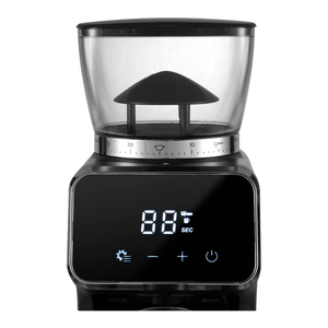 Molinillo <span class=keywords><strong>de</strong></span> Café Cónico <span class=keywords><strong>de</strong></span> Gran Capacidad con Control Táctil, Antiestático, para Espresso, Ideal para Autocaravanas, Campamentos y Sitios Europeos - Product Image 3