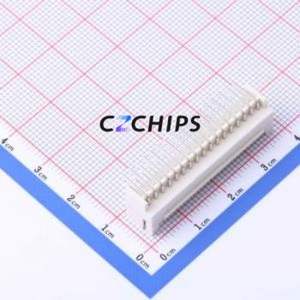 HC-PHB-2*17AW Wire-to-Board Pin Header Bent Lead Through Hole,P=2mm Connector 2x17P 2mm Right Angle Insert 34P - Product Image 2