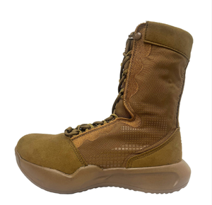 Botas tácticas TSB23 BAT Coyote Brown Super Light Weight Rubber BA Black/Desert Color Long Boots personalizadas OEM ODM. - Product Image 1