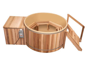 Jacuzzi de Madera de Cedro para Exteriores, Diseño Nuevo Más Vendido de <span class=keywords><strong>2022</strong></span>, Jacuzzi con Calefacción a Leña, <span class=keywords><strong>Spas</strong></span> Portátiles - Product Image 2