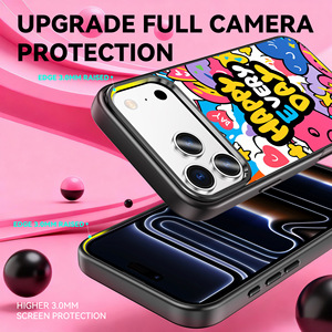 Custodia in ABS a forma di lucidalabbra per la celebrità <span class=keywords><strong>Hailey</strong></span> |   Protezione Fotocamera a 360 Gradi per 17 Pro Max - Product Image 6