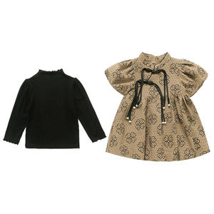 Traje de vestir para niñas, estilo primavera y otoño, vestido dulce de manga larga, nuevo traje de <span class=keywords><strong>Cheongsam</strong></span> coreano para bebés 2025 - Product Image 1