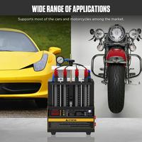 AUTOOL CT160 Limpiador Ultrasónico de Inyectores de Combustible, el Más Reciente Analizador de Motor con Software, Modelo Superior para Pruebas de Vehículos Eléctricos