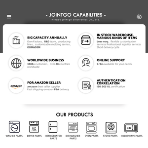 Pièces de rechange pour <span class=keywords><strong>lave</strong></span>-<span class=keywords><strong>linge</strong></span> AEH71610401, pièces de rechange pour <span class=keywords><strong>lave</strong></span>-<span class=keywords><strong>linge</strong></span>, charnière de porte de <span class=keywords><strong>lave</strong></span>-<span class=keywords><strong>linge</strong></span>, bague de remplacement AP5234072 1526181 - Product Image 3