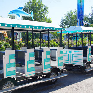 Nouveau train miniature pour enfants, manège de parc d'attractions, train sans rails, manèges pour enfants - Product Image 5