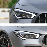 Ensemble de phares LED 2020-2024 pour Mercedes-Benz CLA35 45 AMG 200 250 260 Système d'éclairage avant 12V Design géométrique OEM