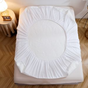 Protector de colchón impermeable de punto Jacquard de microfibra 400TC, alfombrilla de cama, capa de aire para uso en hospitales domésticos, Premium para todas las estaciones - Product Image 5