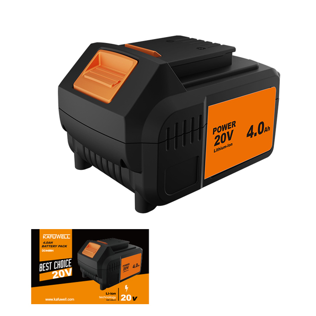 KAFUWELL DC4489H 20v 4.0ah Replacement Lithium Battery Milwaukee Cordless Power Tools Battery