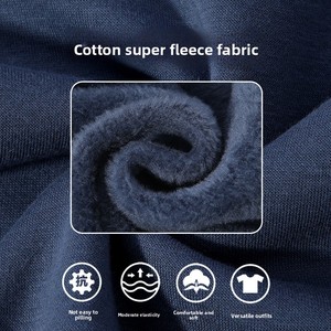 Felpa Girocollo in Cotone Pesante 360G con Logo Personalizzato e Spalle Scese per Uomo e <span class=keywords><strong>Donna</strong></span> - Product Image 5