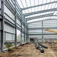 Nave Industrial de Gran Envergadura, Estructura de Acero, Nave Prefabricada de Acero al Carbono, Precio