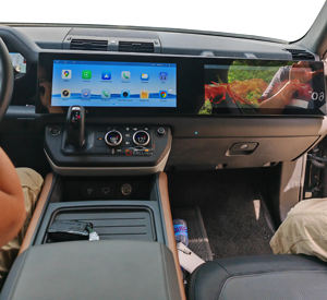 Nuevo diseño, pantalla Dual de 33,6 pulgadas, Android, <span class=keywords><strong>Radio</strong></span> Multimedia para coche, Monitor Carplay estéreo automático para Land Rover Defender 2018-2024 - Product Image 4