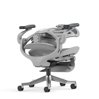 Chaise de bureau ergonomique contemporaine de luxe, testée BIFMA, pour dirigeant, avec appui-tête réglable, chaise de conférence en maille 6D