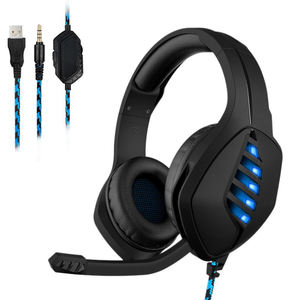 <span class=keywords><strong>Casque</strong></span> d'écoute <span class=keywords><strong>casque</strong></span> de jeu <span class=keywords><strong>pour</strong></span> <span class=keywords><strong>PS4</strong></span> Joystick Chat écouteur jeu écouteurs avec micro <span class=keywords><strong>pour</strong></span> contrôleur <span class=keywords><strong>PS4</strong></span> - Product Image 1