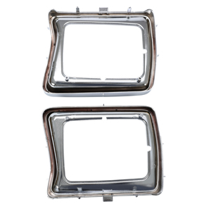 Parrilla para Ford <span class=keywords><strong>F</strong></span>-<span class=keywords><strong>150</strong></span> <span class=keywords><strong>Bronco</strong></span> 1978-1979, Kit de Carcasa y Inserto Cromados Delanteros - Product Image 6
