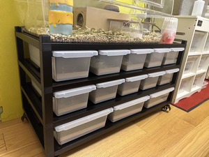 6 couches Pet Display Enclosure Fournitures Terrarum Baignoires Boîte D'alimentation Reptile Serpent Système De Rack D'élevage - Product Image 5