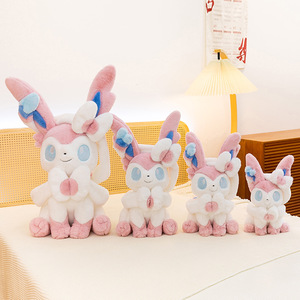 Nouveaux jouets en peluche Pokémon personnalisés de grande taille, poupées en tissu Fée des fleurs et Glace, coussins, pour machines à griffes, anti-stress, cadeau unisexe - Product Image 6