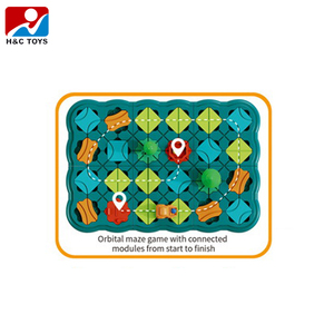 Jeu de société éducatif 3D Puzzle Route et Labyrinthe pour les 2-13 ans, ensemble de 38 pièces en plastique - Product Image 5