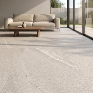 กระเบื้องเซรามิกพอร์ซเลนลายหินอิตาลีสำหรับปูพื้นและผนัง รุ่น Palladio โดย Arkitea สีเบจเทาควัน ขนาดสั่งทำได้ - Product Image 1