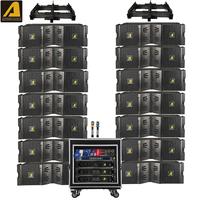 Système de sonorisation professionnel VTX V20+VTX S25, ensemble de haut-parleurs passifs et actifs à trois voies, double 10 pouces, Line Array, Subwoofer