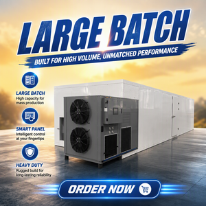 Séchoir à bois industriel Drytech à pompe à chaleur pour le bambou, le bois de construction et les produits en bambou, 29 kW, économie d'énergie - Product Image 2