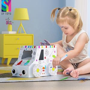 SY TOYS 3D DIY Zeichenbrett Set Pädagogische Malerei Doodle Toy Mit Magnetic Feature Kunststoff Buntes Hauss pielzeug - Product Image 5