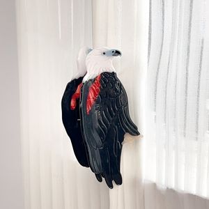 YJL nuevo diseño Animal pájaro acetato pinzas para el pelo Cool Eagle <span class=keywords><strong>Owl</strong></span> pinzas para el pelo logotipo personalizado venta al por mayor pinzas para el pelo de alta calidad - Product Image 6