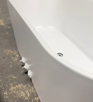 Baignoire de glace en acrylique OEM Himalaya IceTech Factory avec logo personnalisé, 120 jets, écologique, spa et bien-être