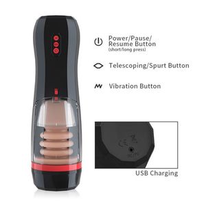 18 Automatische Teleskopische Aircraft Cup Sexspielzeuge für Männer Vibratoren und Frauenkörper Premium Masturbatoren für Herren - Product Image 3