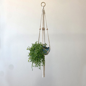 Macramé para Plantas, Cesta de Flores Bohemia, <span class=keywords><strong>Tapiz</strong></span> de Flores Tejido a Mano Nórdico - Product Image 5