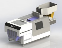 Compteur de boutons compact Vicount, machine de comptage et d'emballage de boutons pour vêtements, approuvé CE ISO