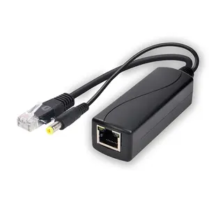 SDAPO PS5712G 10/100/1000M PoE splitter cable 12v gigabit poe splitter