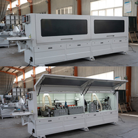 Machine automatique de chantournage à 45 degrés et de bordure droite pour portes d'armoires en contreplaqué, MDF et meubles sans poignées