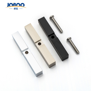 <span class=keywords><strong>Bloc</strong></span> adaptateur pivotant Connecteur de verre de douche <span class=keywords><strong>Bloc</strong></span> adaptateur mural en laiton chromé satiné pour une utilisation avec des charnières - Product Image 6