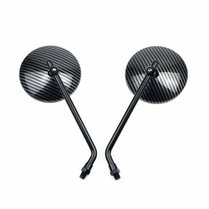 กระจกมองหลังรถจักรยานยนต์ไฟฟ้าแบบย้อนยุคทรงกลม - Product Image 1