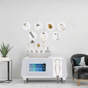 <span class=keywords><strong>Machine</strong></span> de beauté anti-rides <span class=keywords><strong>portable</strong></span> 6-en-1 resserrement de la peau avec bouchons UK/EU stimulant l'amélioration et le levage du collagène en profondeur - Product Image 1