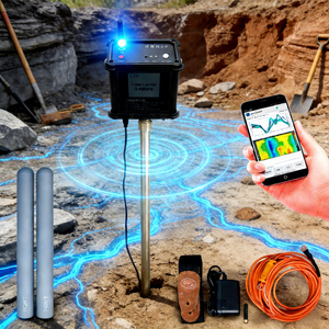Madencilik için USB Şarjlı Profesyonel Su Tespit Aracı ile Su Geçirmez Yeraltı Su Bulucu - Product Image 2
