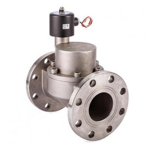 Base de solénoïde multi-tension étanche en fer, à extrémité à bride, normalement fermée (N/C), pour commande de bobine, OEM - Product Image 1