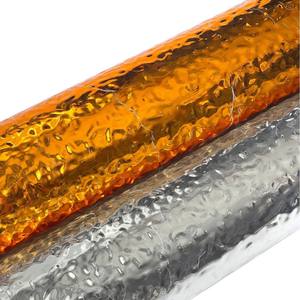 <span class=keywords><strong>Film</strong></span> décoratif imitation métal acier inoxydable effet vague d'eau, autocollant étanche pour plafond de magasin, KTV, hôtel, mariage, or et argent - Product Image 5