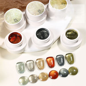 Vernis à ongles magnétique UV AILANUO 6 couleurs, sans acide, végétalien, écologique, formule longue durée pour usage professionnel et DIY - Product Image 2