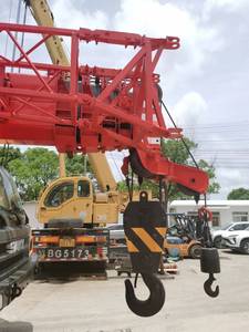 Camión grúa móvil Sany de 75 toneladas usado, motor Weichai con carga de elevación máxima de 25 toneladas, grúas de segunda mano a la venta - Product Image 4